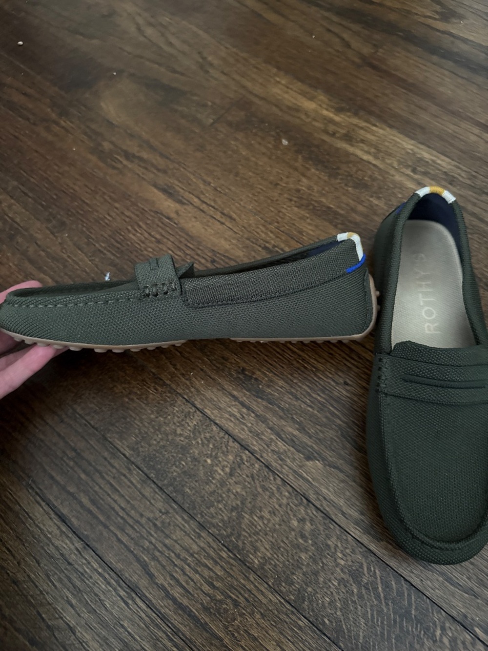 Rothy Loafers - Deep Green - Picture 2 of 4